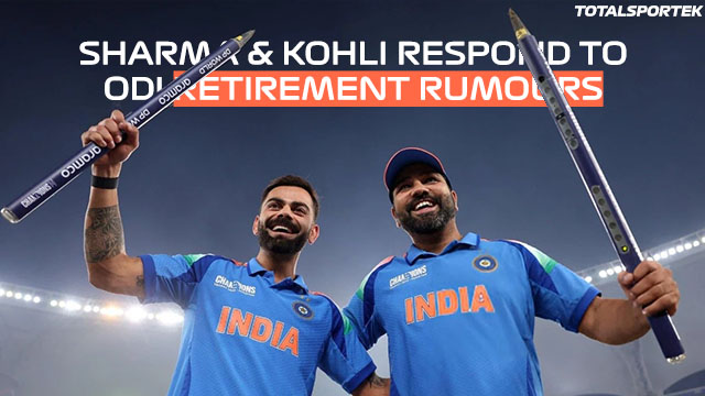 Rohit Sharma & Virat Kohli Respond to ODI Retirement Rumours